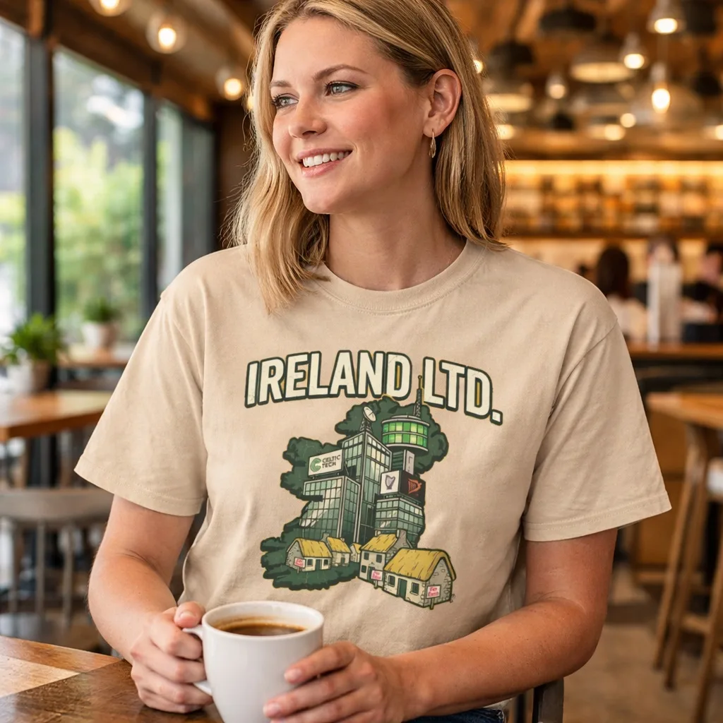 Ireland Ltd T-Shirt – Irish Housing Crisis Parody Tee - Image 6