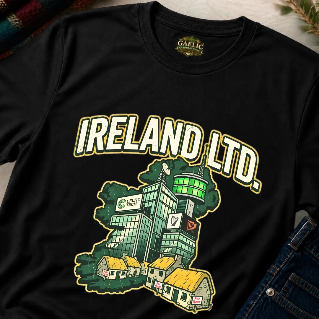 Ireland Ltd T-Shirt – Irish Housing Crisis Parody Tee - Image 8