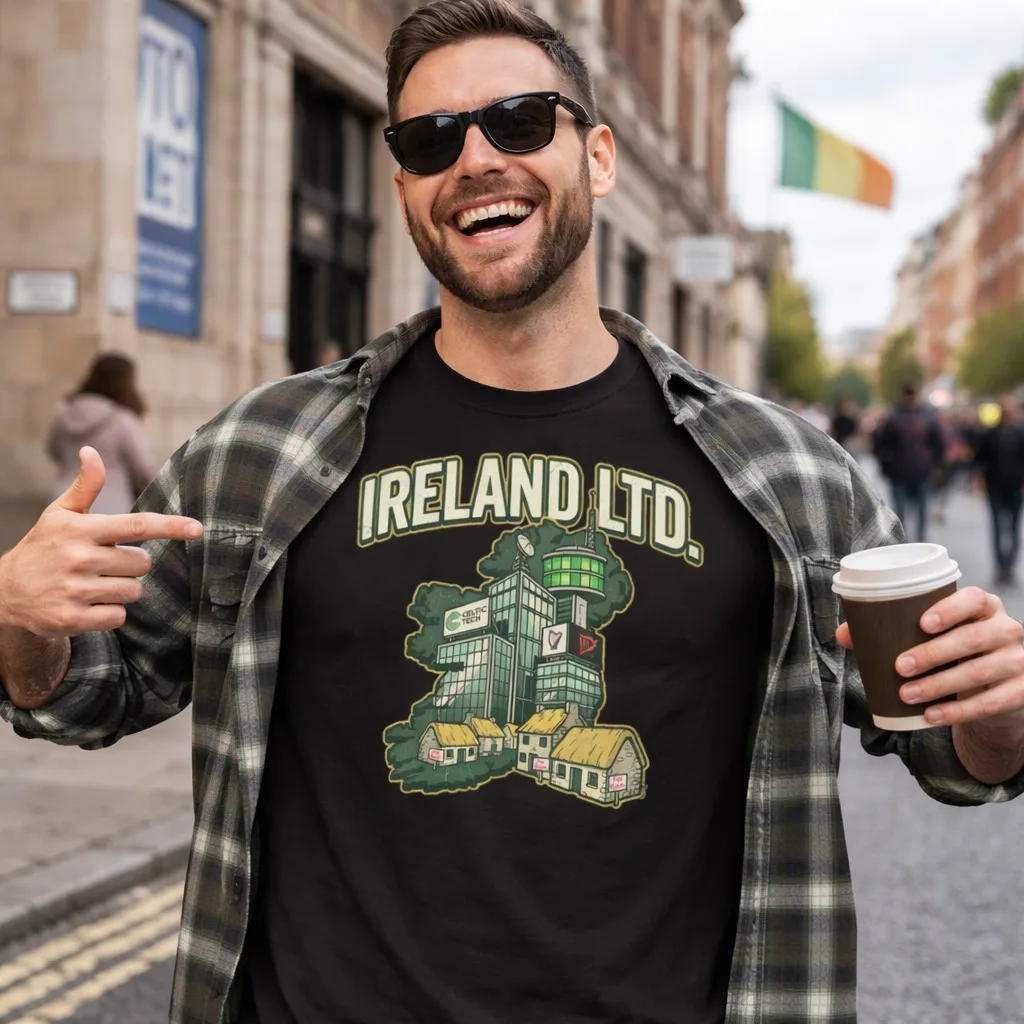 Ireland Ltd T-Shirt – Irish Housing Crisis Parody Tee - Image 9
