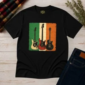Irish Rock Guitar T-Shirt