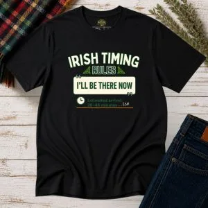 Irish Timing Rules Funny Irish T-Shirt