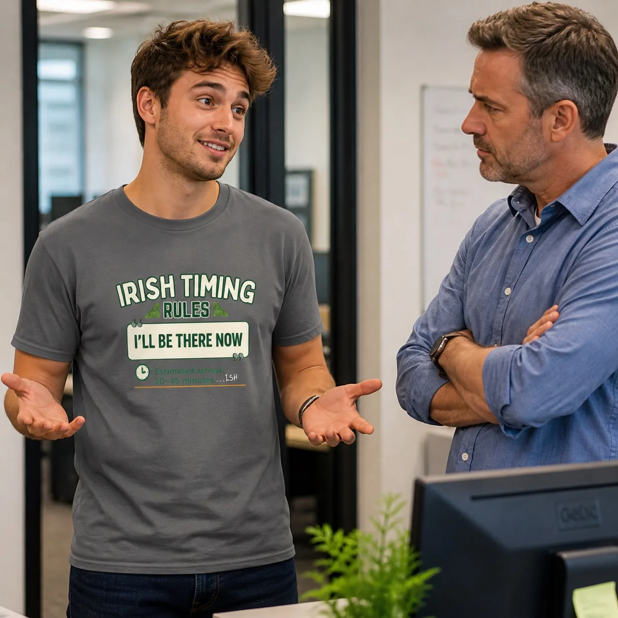 Irish Timing Rules Funny Irish T-Shirt - Image 6