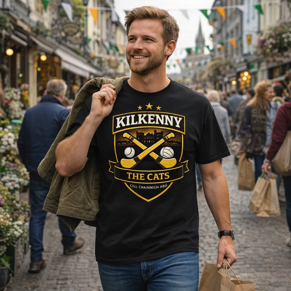 Kilkenny GAA-Inspired The Cats T-Shirt - Image 7