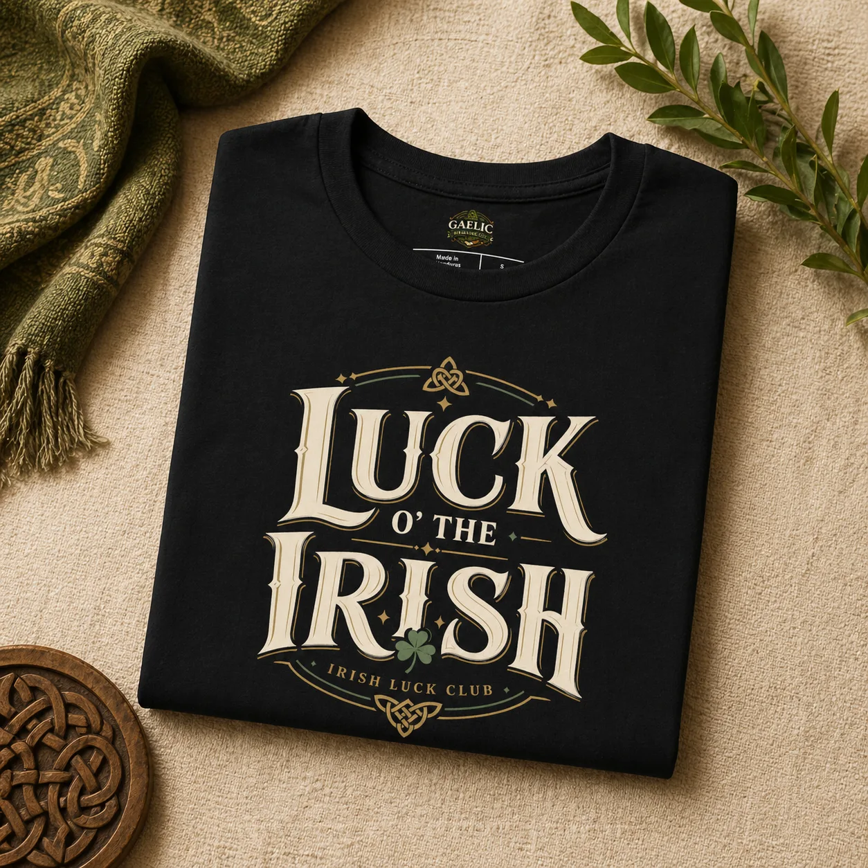 Luck O’ The Irish T-Shirt | Irish Luck Club - Image 3