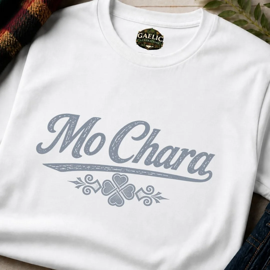 Mo Chara T-Shirt – Irish Friendship Script Tee - Image 6