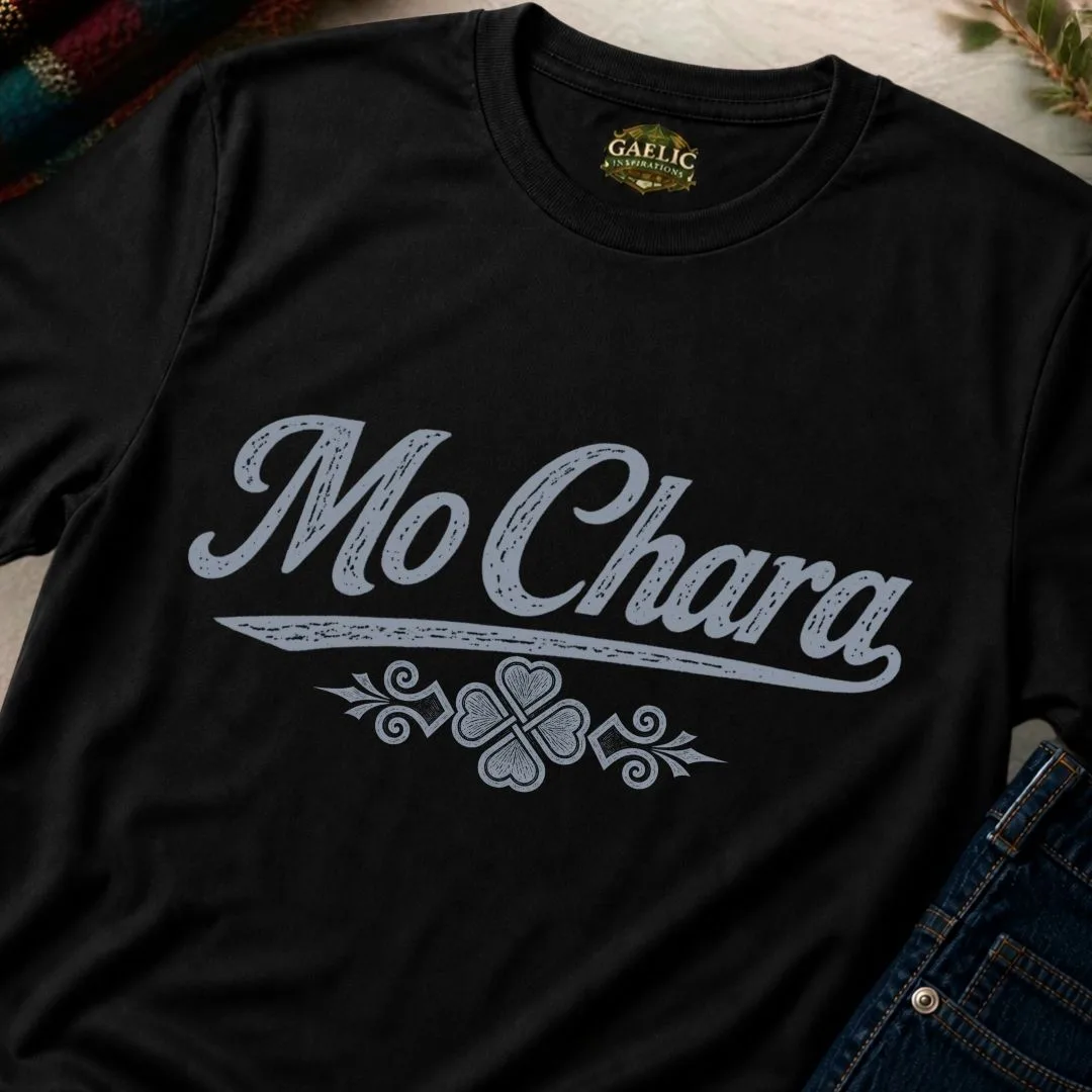 Mo Chara T-Shirt – Irish Friendship Script Tee - Image 9