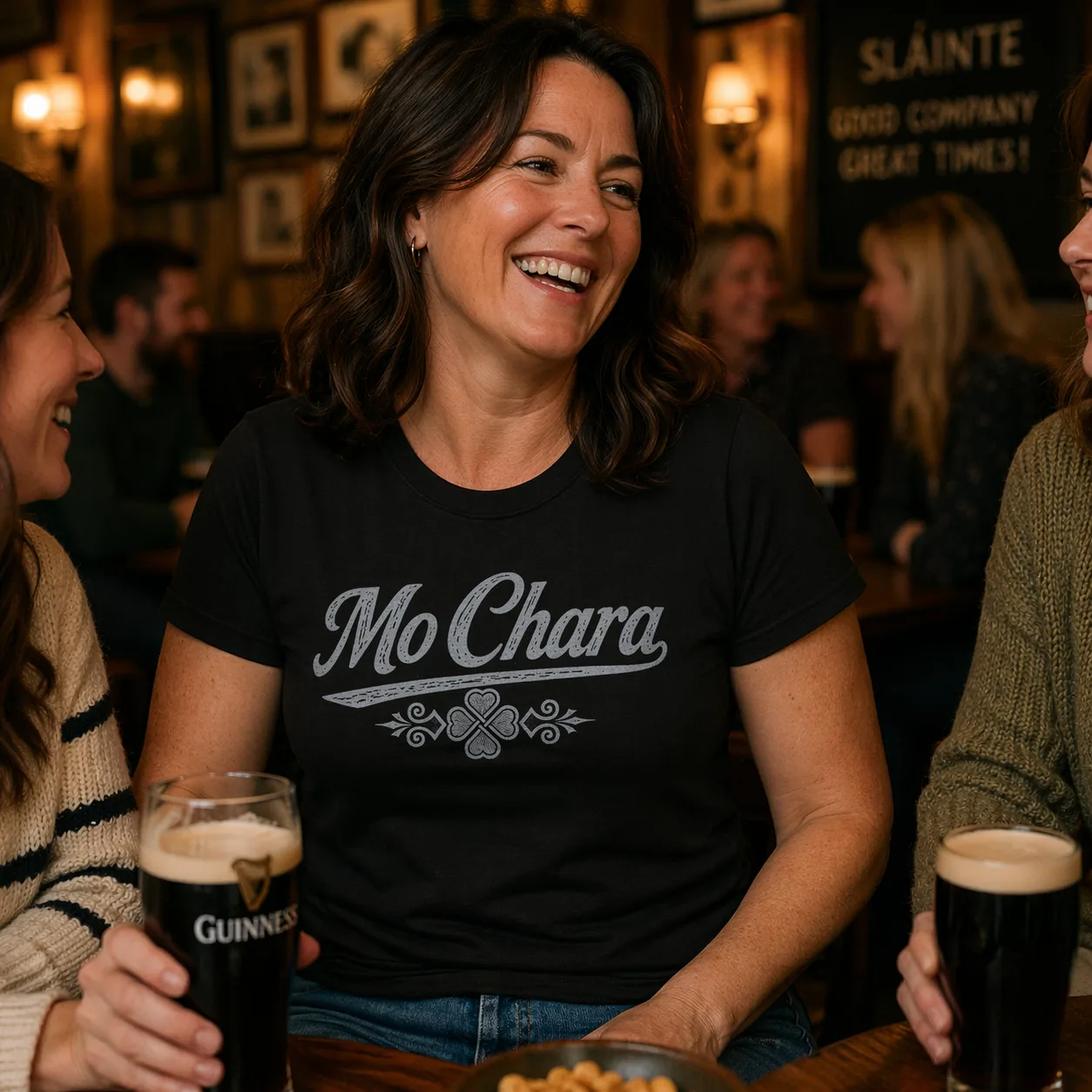 Mo Chara T-Shirt – Irish Friendship Script Tee - Image 10