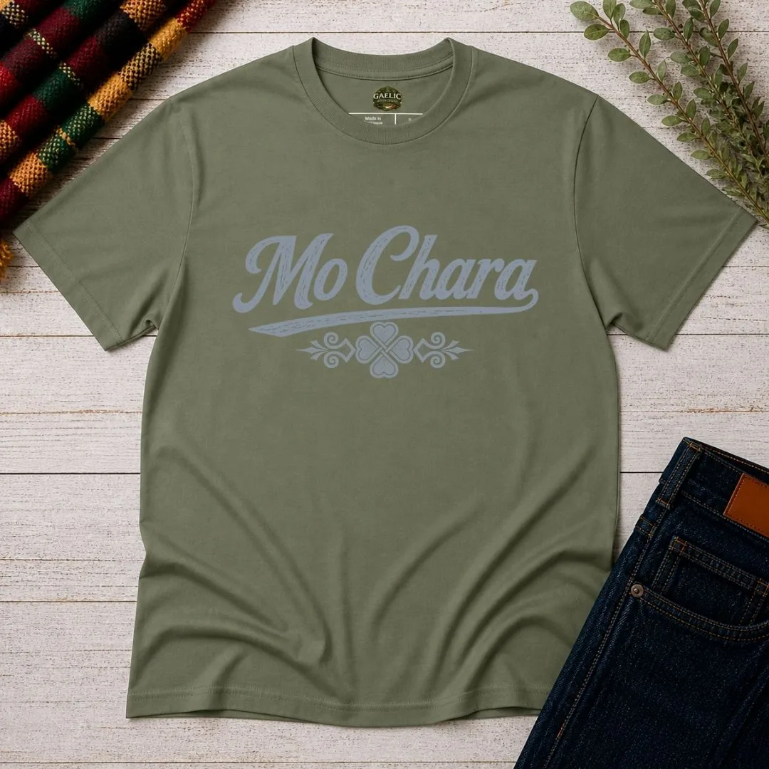 Mo Chara T-Shirt – Irish Friendship Script Tee - Image 11