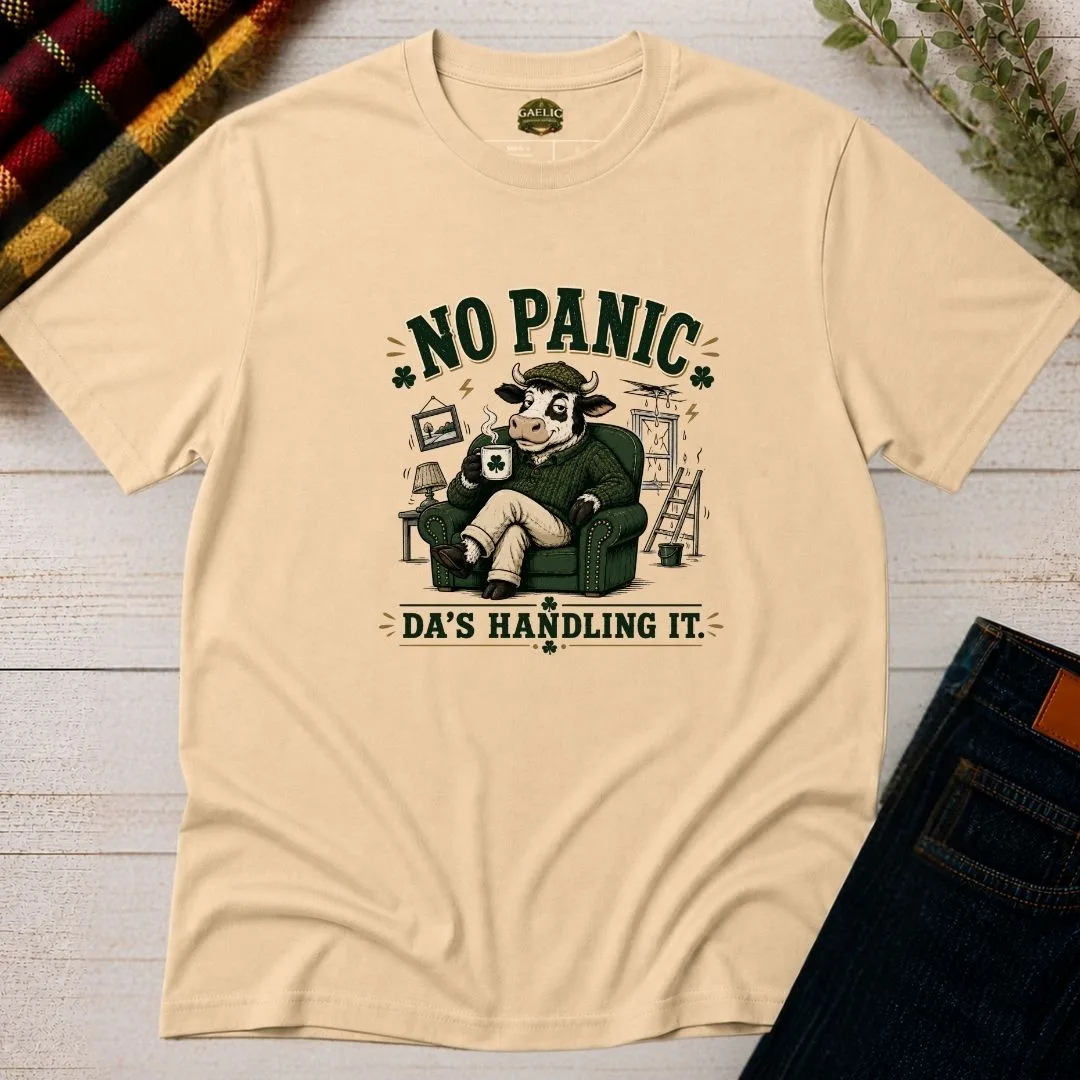 No Panic Da T-Shirt | Da’s Handling It - Image 2