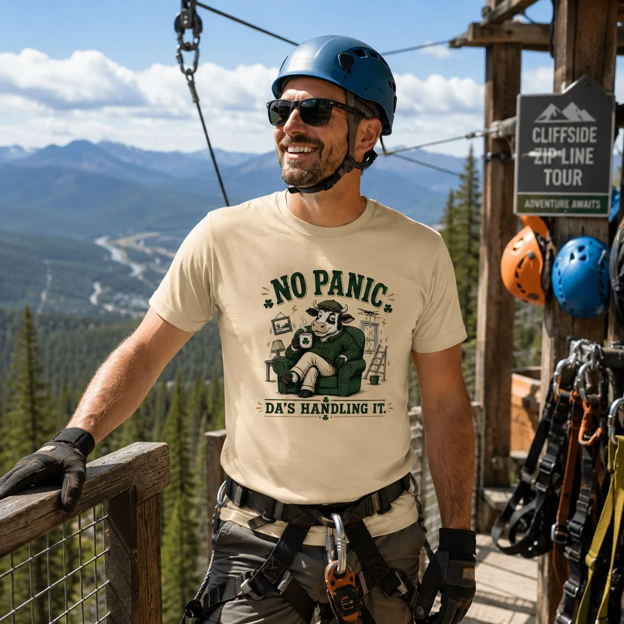 No Panic Da T-Shirt | Da’s Handling It - Image 4