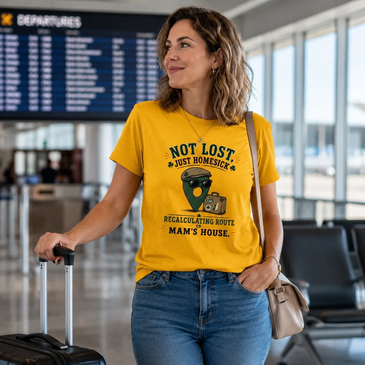 Not Lost, Just Homesick T-Shirt - Image 3