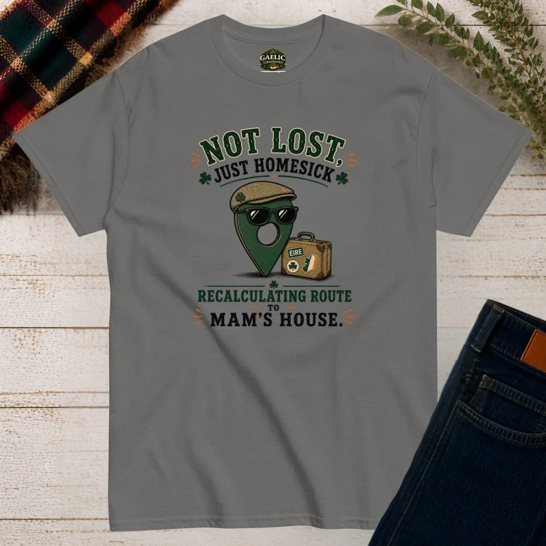 Not Lost, Just Homesick T-Shirt - Image 4