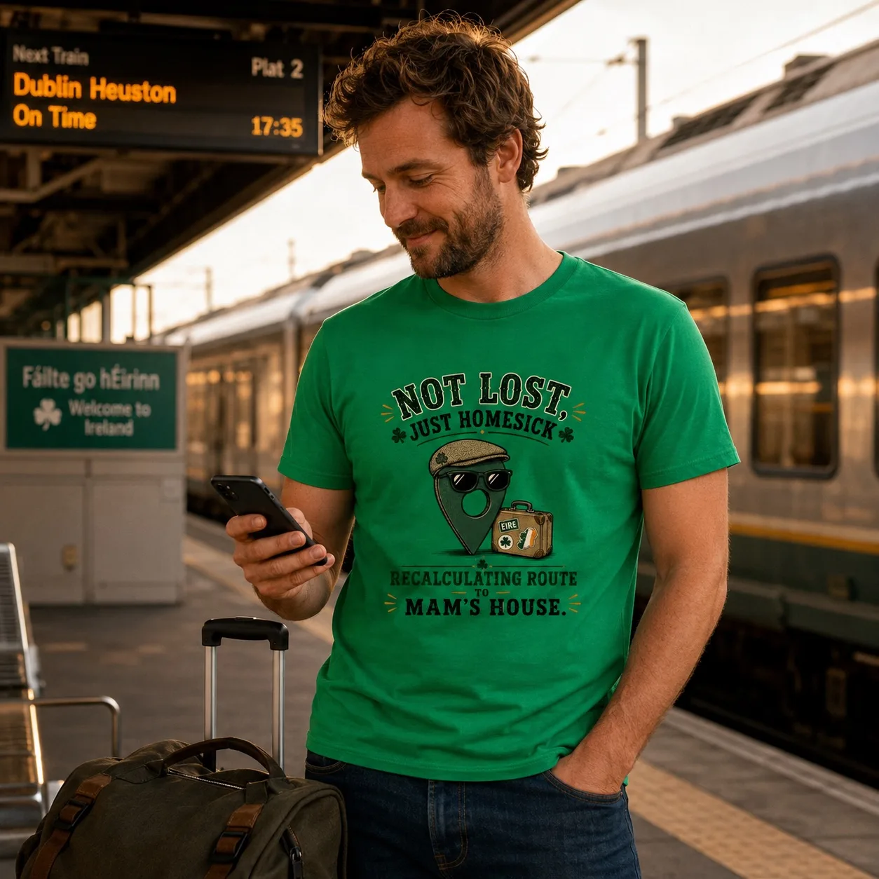 Not Lost, Just Homesick T-Shirt - Image 9