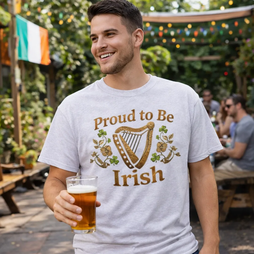 Proud to Be Irish T-Shirt - Image 4