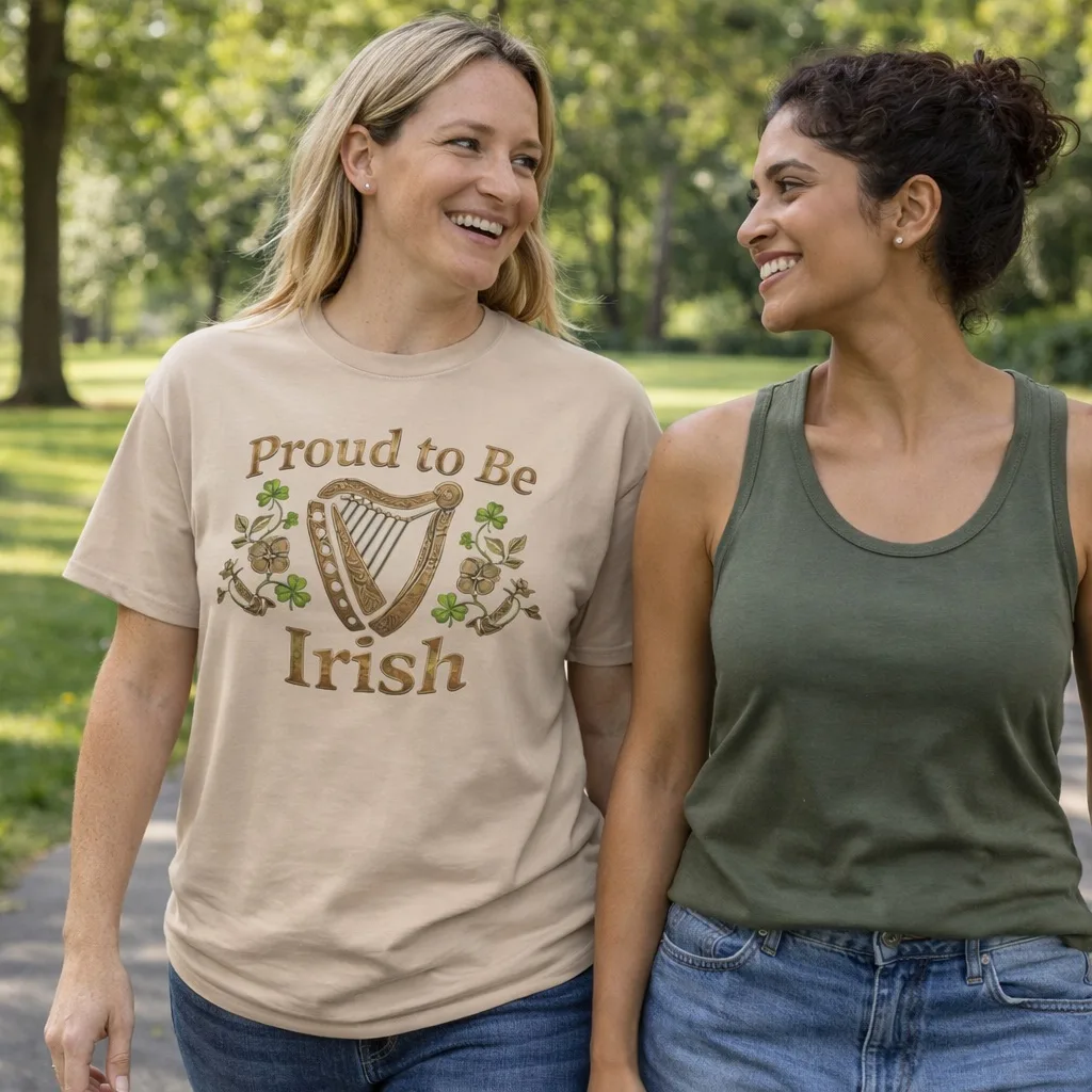 Proud to Be Irish T-Shirt - Image 13