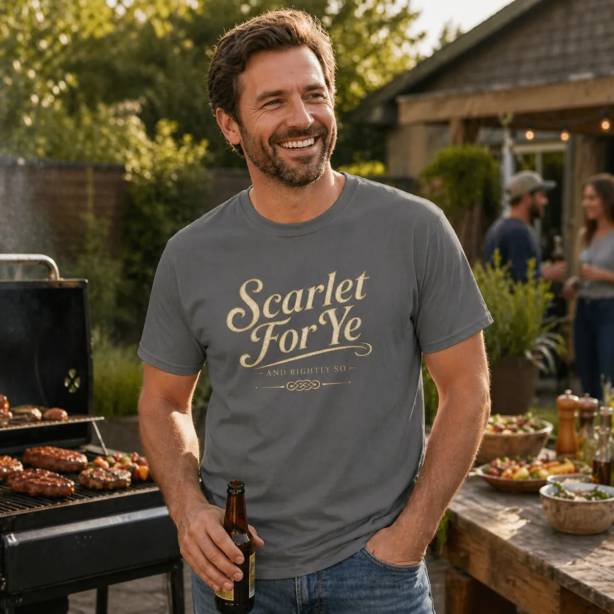 Scarlet For Ye Irish Humour T-Shirt - Image 13