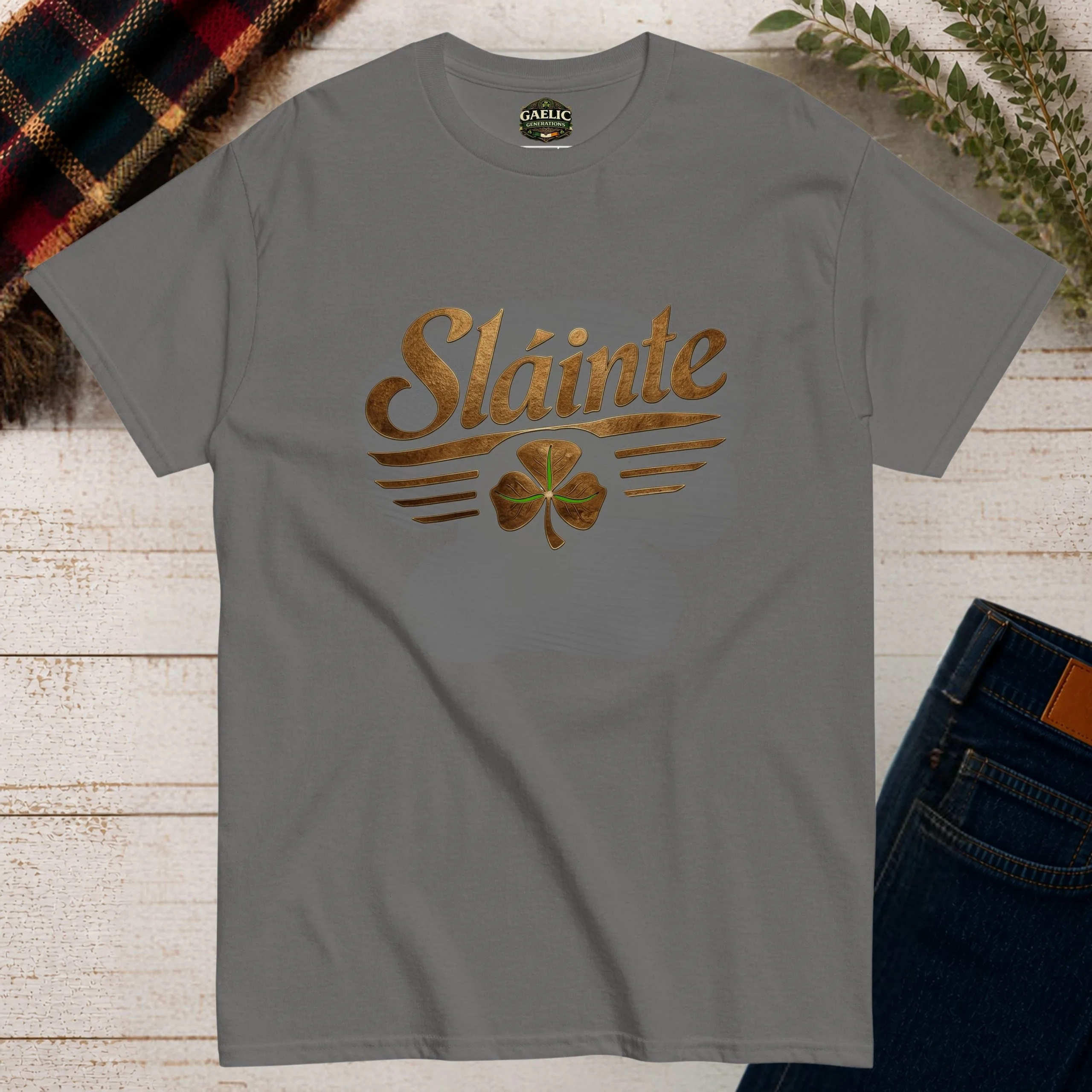 Irish Pub Culture T-Shirt | Sláinte Cheers Tee – Gaelic Generations