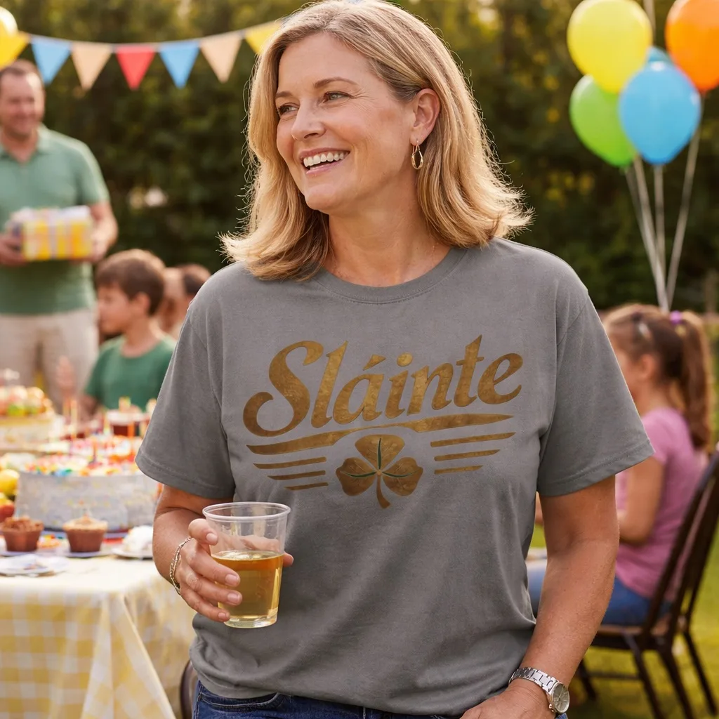 Irish Pub Culture T-Shirt | Sláinte Cheers Tee - Image 6