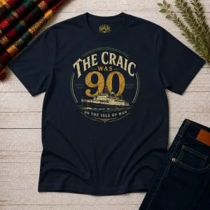 The Craic Was 90 T-Shirt – Irish Song Heritage Tee – product view