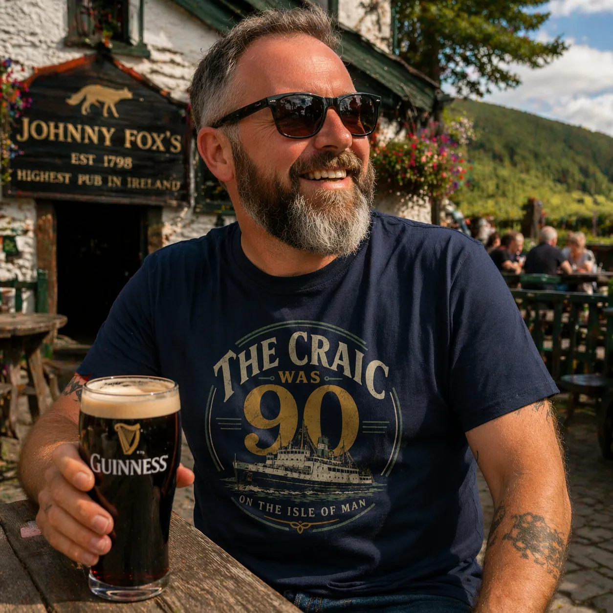 The Craic Was 90 T-Shirt – Irish Song Heritage Tee - Image 10