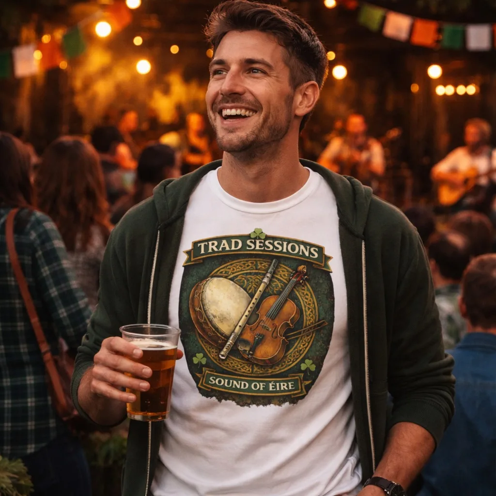 Trad Sessions T-Shirt | Sound of Éire - Image 7