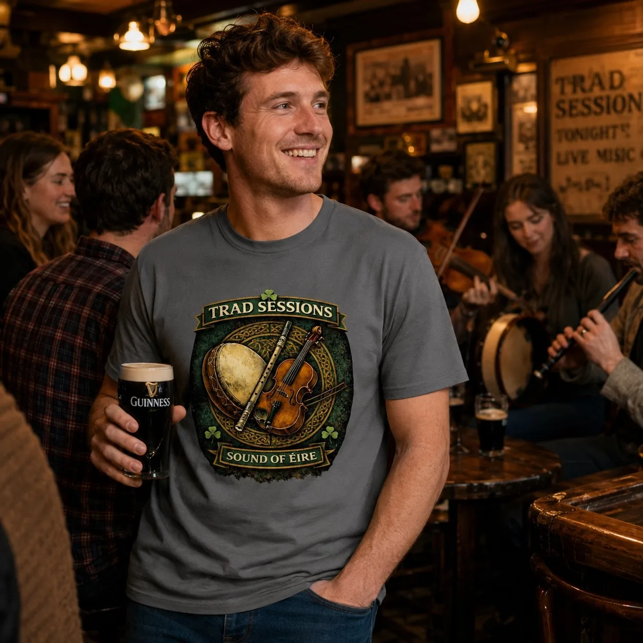 Trad Sessions T-Shirt | Sound of Éire - Image 10