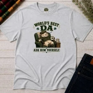 World’s Best Da T-Shirt | Ask Him Yourself – product view