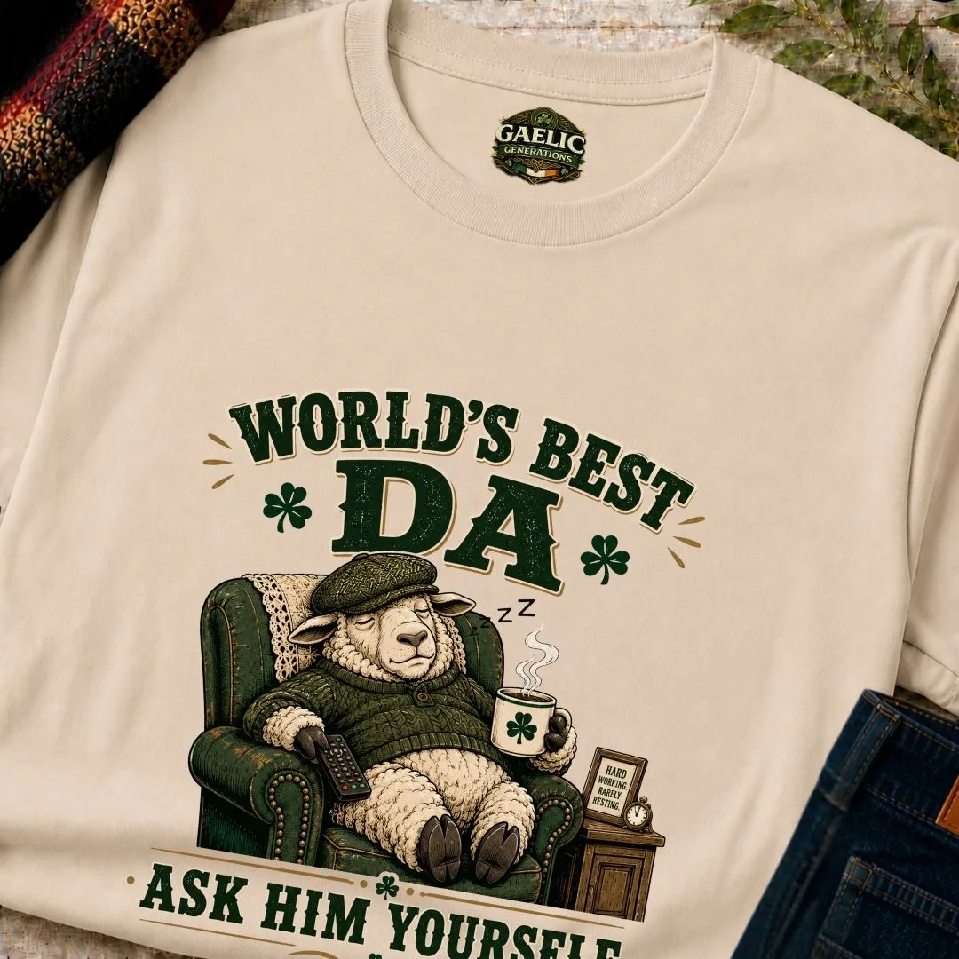 World’s Best Da T-Shirt | Ask Him Yourself - Image 9