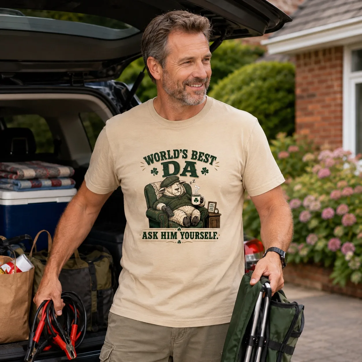 World’s Best Da T-Shirt | Ask Him Yourself - Image 10